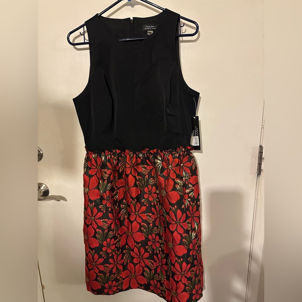 Tahari Arthur S. Levine Sleeveless Dress